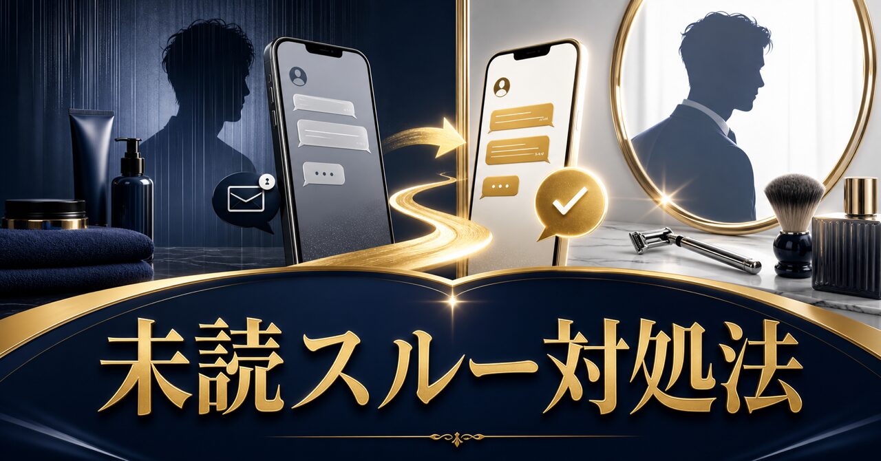 【完全保存版】既読無視・未読スルーを逆転する「成功する追いライン」の全技術：不安を好機に変える究極のメソッドのアイキャッチ