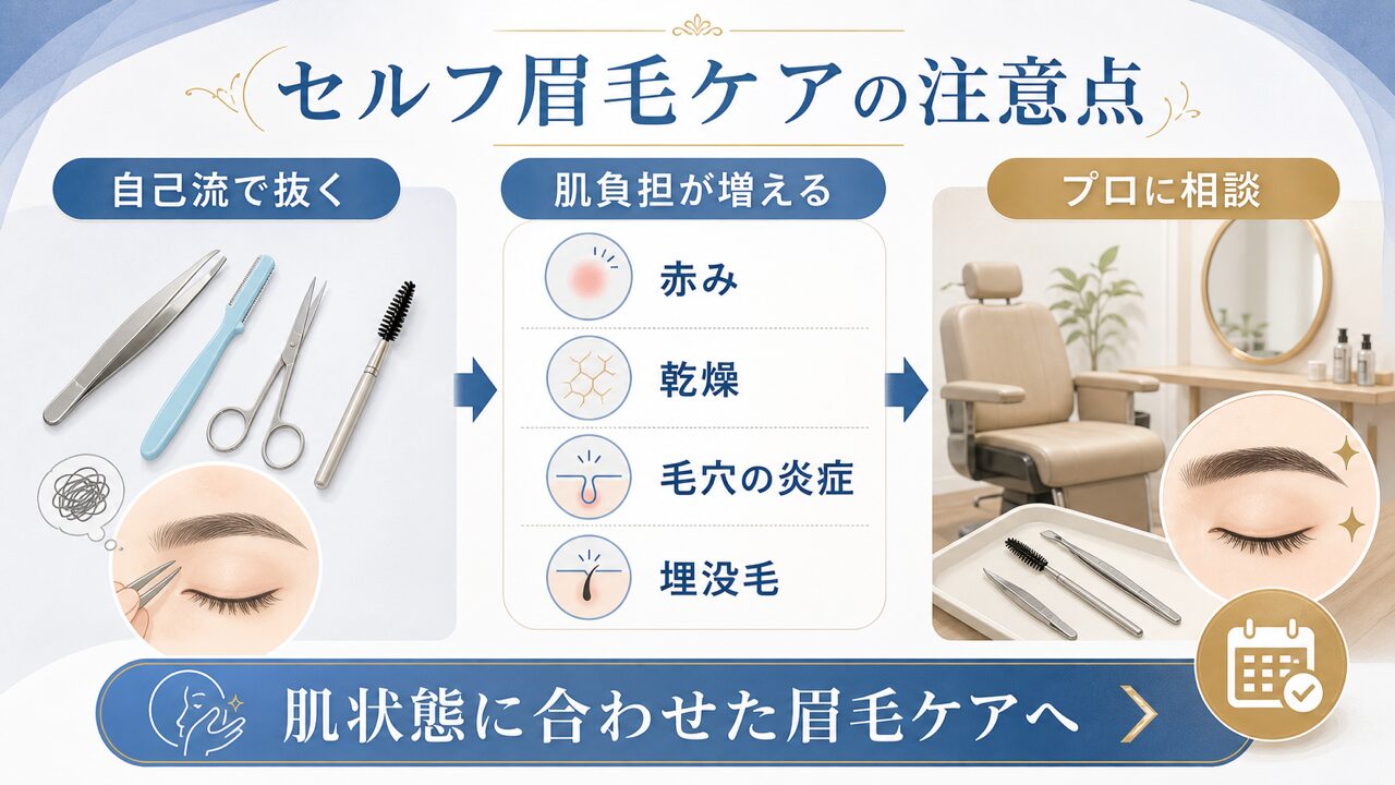 男性向け眉毛サロンは本当に必要？モテたい人が通うメリットとデメリットをプロが徹底解説！の要点を整理した図解