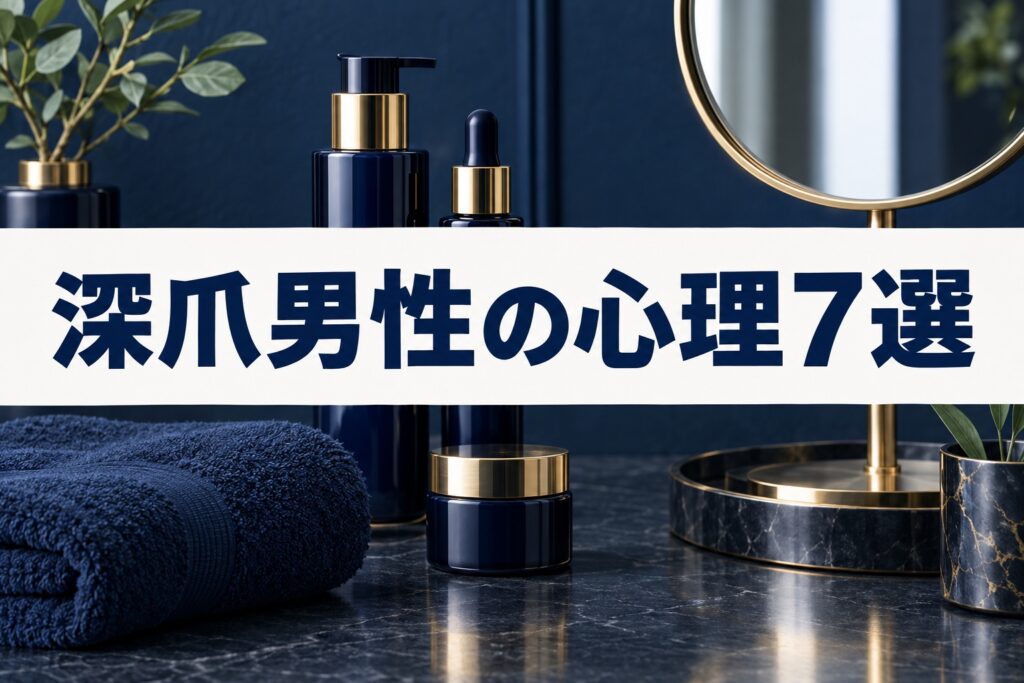 深爪男性の心理7選|専門家が解説する改善法と爪が語るサイン