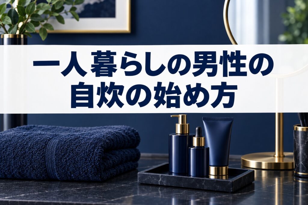 一人暮らしの男性の自炊の始め方|体重を管理しやすい夕食の組み立て方