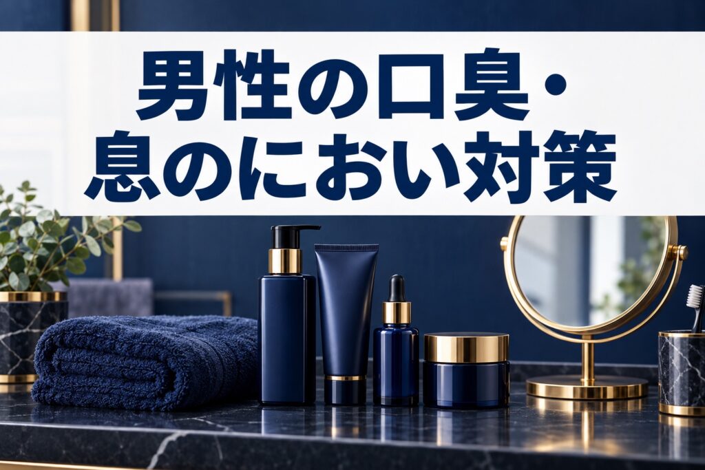 男性の口臭・息のにおい対策|歯みがき・舌の手入れ・食事の見直し手順
