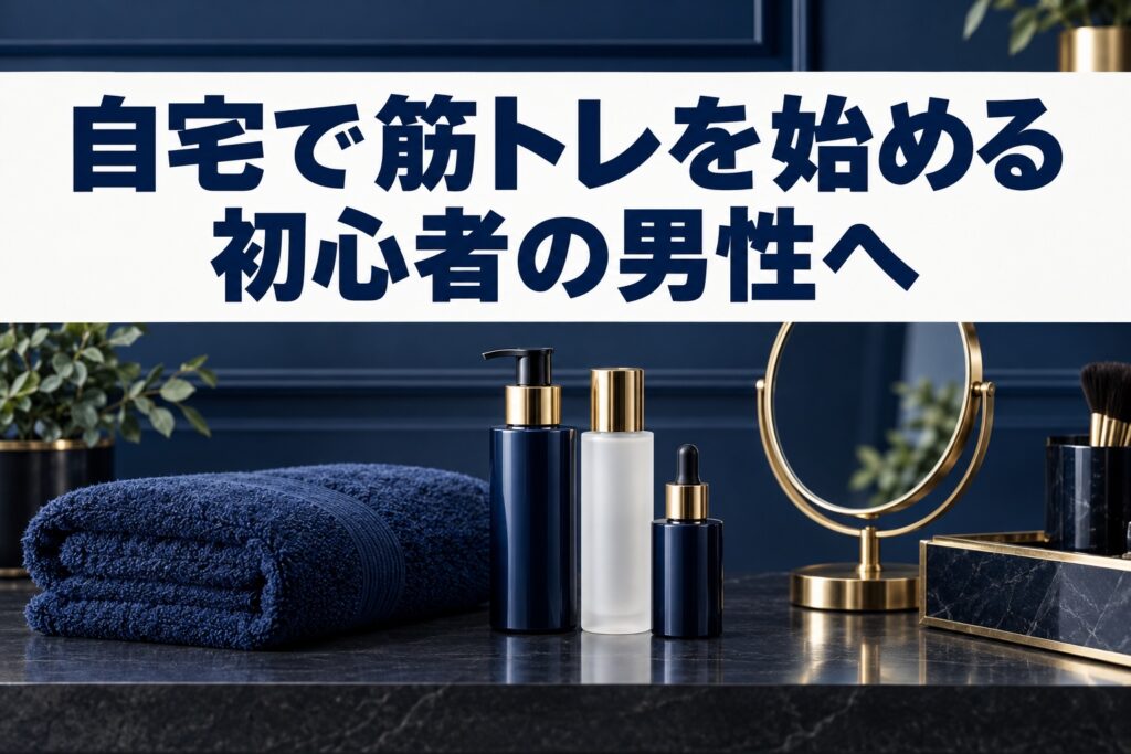 自宅で筋トレを始める初心者の男性へ|週2〜3日の組み方と続けるコツ