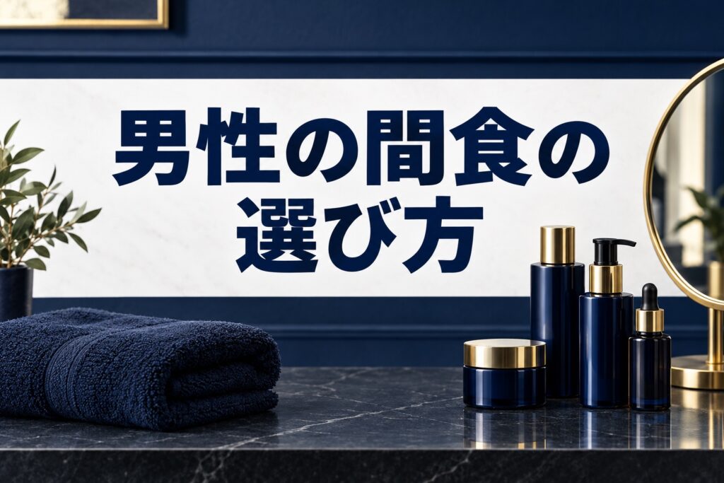 男性の間食の選び方|体重が気になる時の量・時間帯・飲み物の見直し